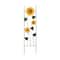 Glitzhome® 4ft. Metal Sunflowers Garden Trellis